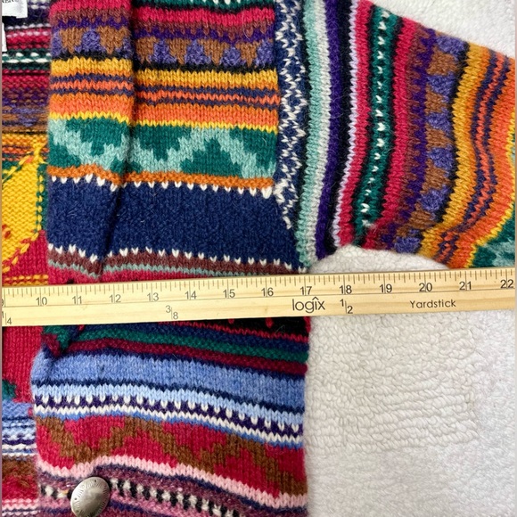 Vintage Women’s Casual Corner Wool Western Jacket w/ Conchos - Picture 5 of 11